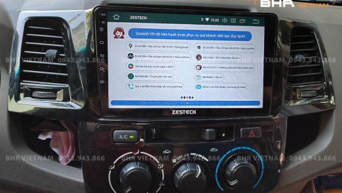 Màn hình DVD Android xe Toyota Hilux 2005 - 2015 | Zestech Z500